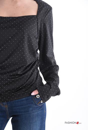 Blusa con brillantes - ph 4