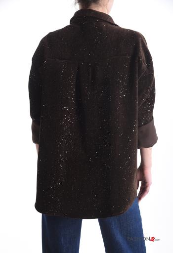 Chemise en Velours à paillettes - ph 2