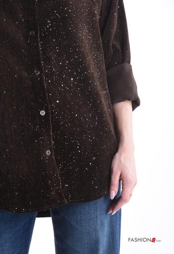 Chemise en Velours à paillettes - ph 4
