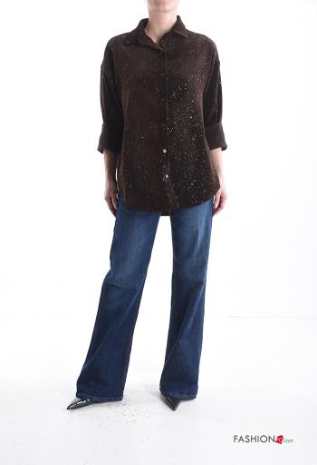 Chemise en Velours à paillettes - ph 5