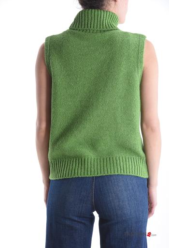 ärmellos Strickpullover aus Wollmischung Rollkragen- - ph 2