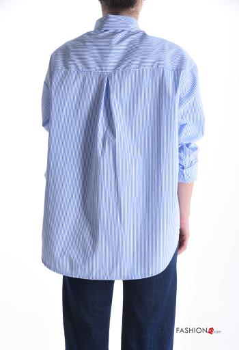 Camisa de Algodón manga larga a rayas - ph 2