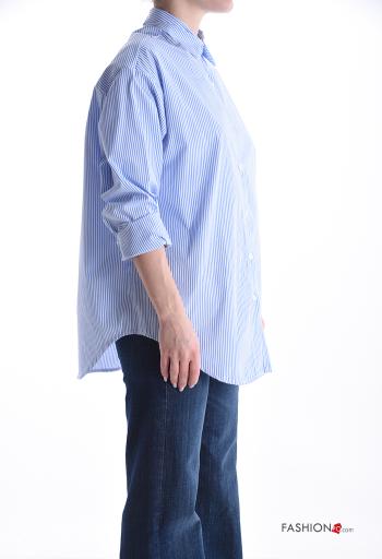 Camisa de Algodón manga larga a rayas - ph 3