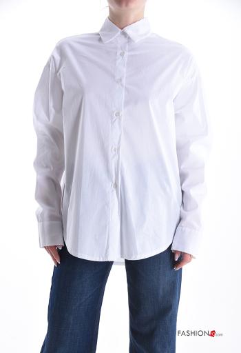 Camisa de Algodón manga larga Patrones de escritura