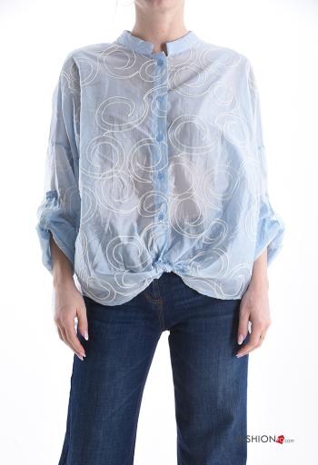 Camisa manga larga Estampado abstracto