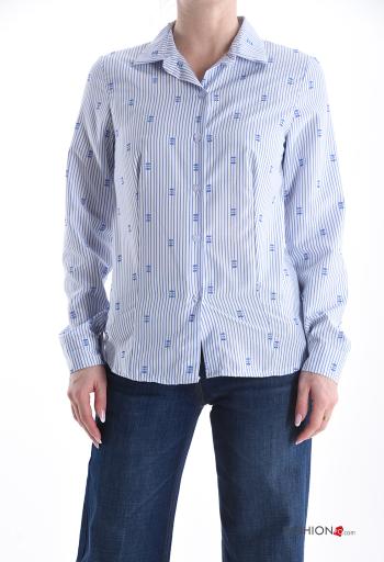 Camisa manga larga a rayas