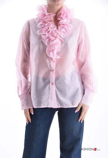 Camisa con volantes