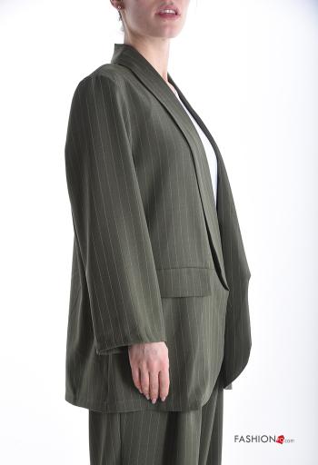 Striped long sleeve Blazer - ph 3