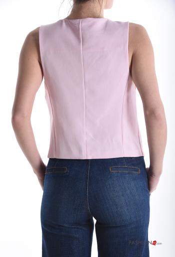 Gilet with buttons with v-neck - ph 2