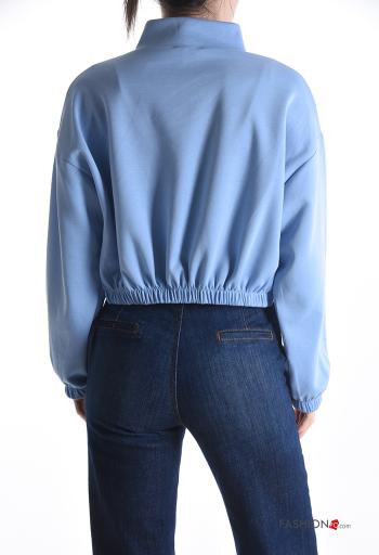 Sudadera manga larga corto con cremallera - ph 2