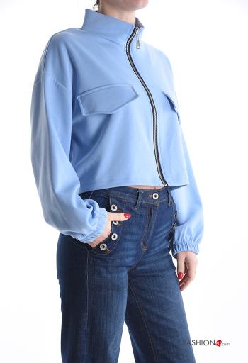 Sudadera manga larga corto con cremallera - ph 3