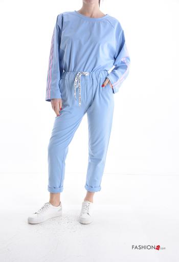 Jogginghose aus Baumwolle mit Taschen mit kordelzug - ph 5