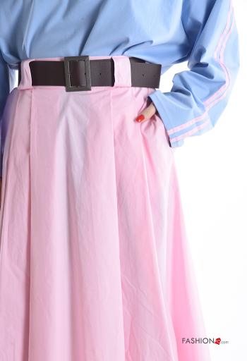 Jupe en Coton avec ceinture avec poches - ph 4