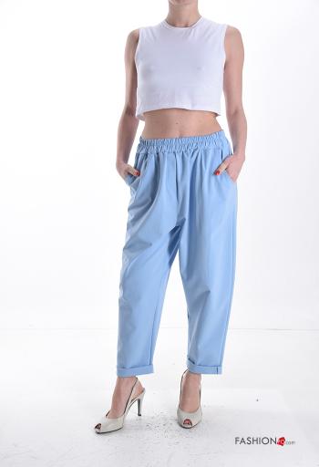 Cotton Trousers with pockets with elastic - ph 5