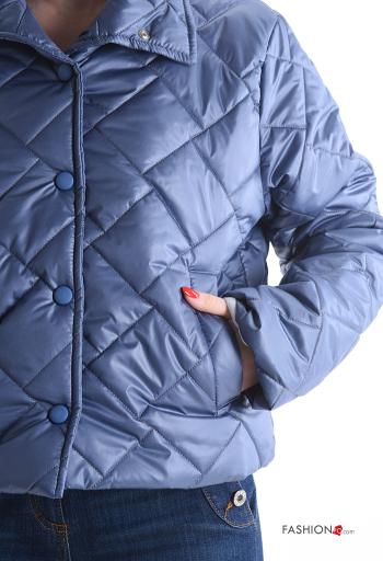 Plumífero manga larga con botones con bolsillos - ph 4