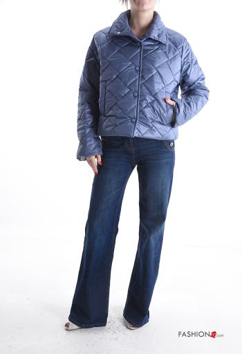 Plumífero manga larga con botones con bolsillos - ph 5