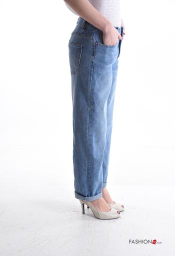 Jeans en Coton avec poches - ph 3