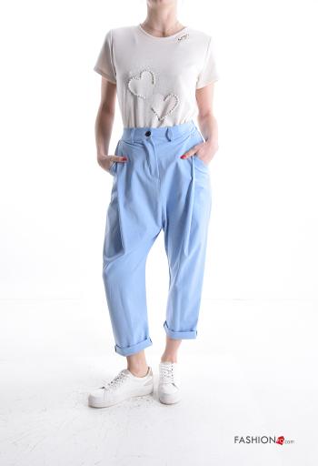 Pantalone in Cotone con tasche - ph 5
