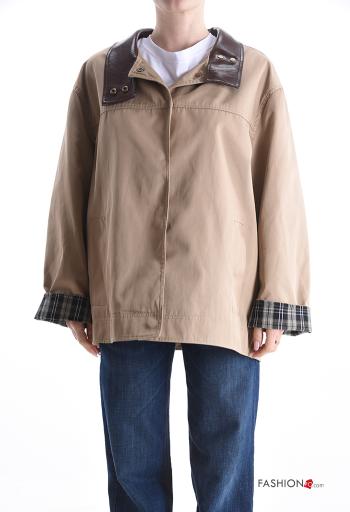 Chaqueta de Algodón con bolsillos