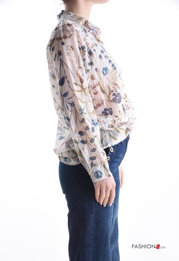 Camisa manga larga Estampado Floral - ph 3
