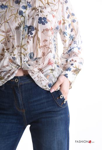 Camisa manga larga Estampado Floral - ph 4