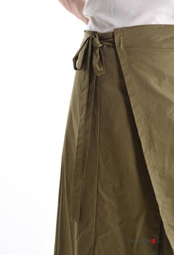 Falda de Algodón De tul asimetrico con lazo - ph 4