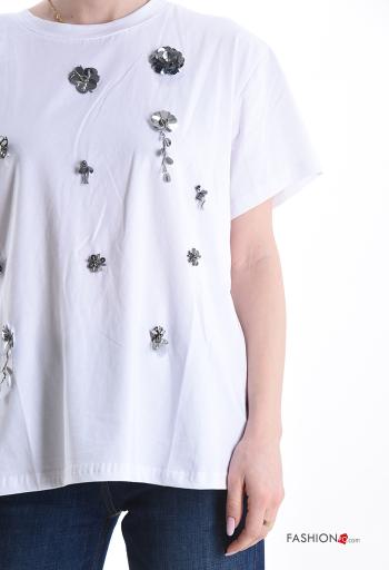 T-shirt de Algodón manga corta cuello redondo - ph 4