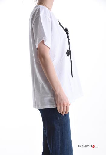 T-shirt de Algodón manga corta cuello redondo - ph 3