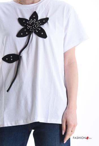 T-shirt de Algodón manga corta cuello redondo - ph 4