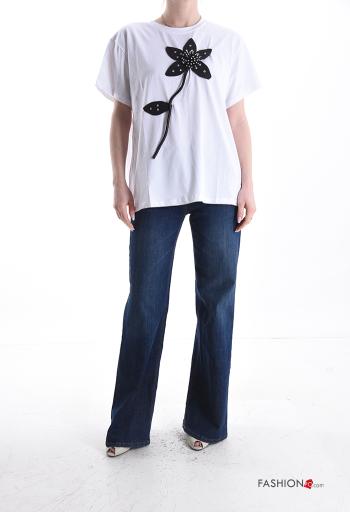 T-shirt de Algodón manga corta cuello redondo - ph 5