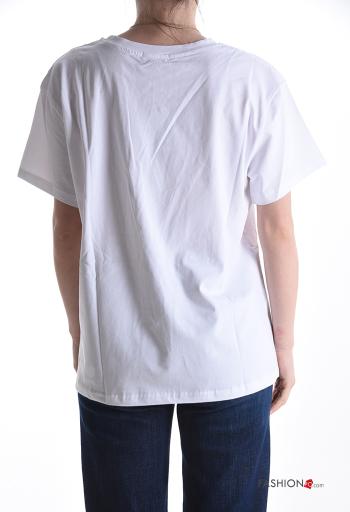 T-shirt de Algodón manga corta cuello redondo - ph 2