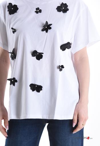 T-shirt de Algodón manga corta cuello redondo - ph 4