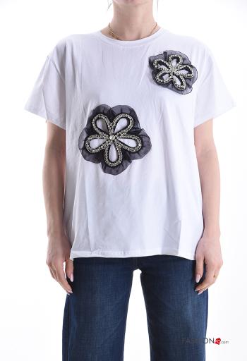 T-shirt de Algodón manga corta cuello redondo - ph 1