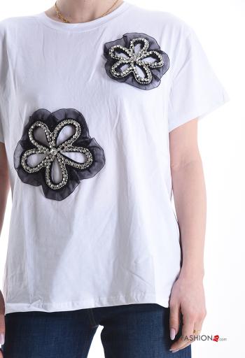 T-shirt de Algodón manga corta cuello redondo - ph 4