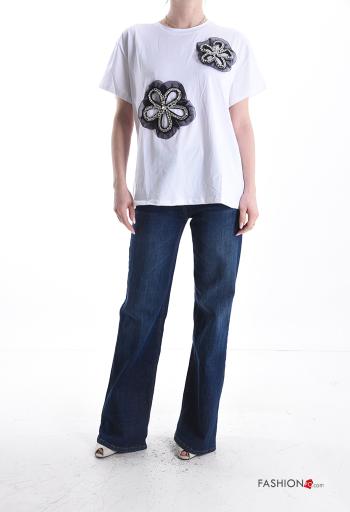 T-shirt de Algodón manga corta cuello redondo - ph 5