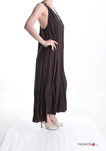 with buckle Dress with v-neck - ph 3