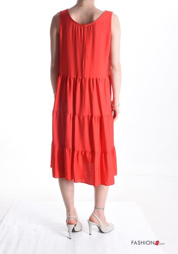 sleeveless Dress with flounces - ph 2