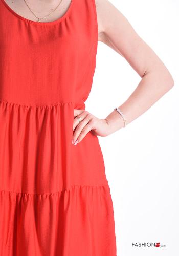 sleeveless Dress with flounces - ph 4