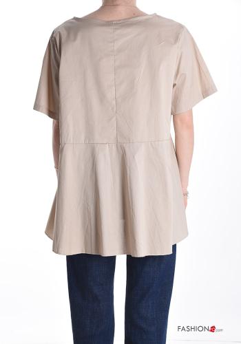 Blouse en Coton manches courtes - ph 2