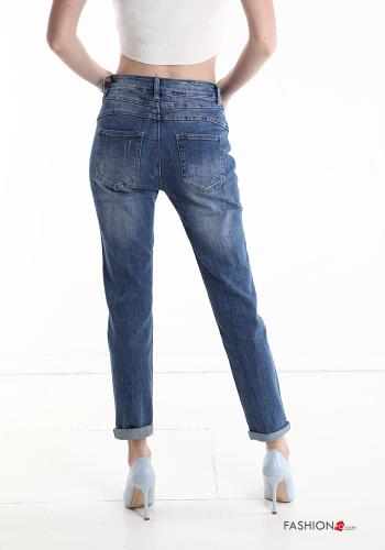 Jeans aus Baumwolle mit Taschen - ph 2