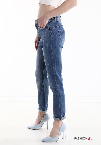 Jeans aus Baumwolle mit Taschen - ph 3