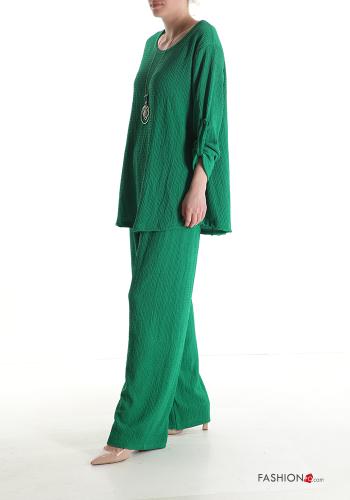 Coordinato maniche a tre quarti con collana con elastico - ph 3