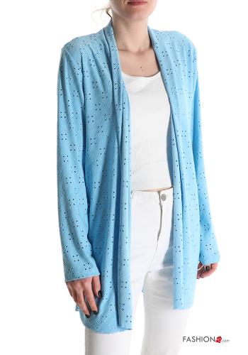 Cardigan broderie anglaise