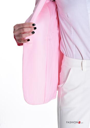 Blazer con fodera con bottoni con tasche - ph 6