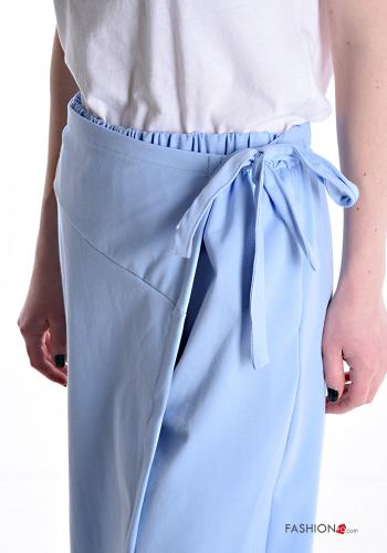 Hose aus Baumwolle mit Taschen mit gummizug mit Schleife - ph 4