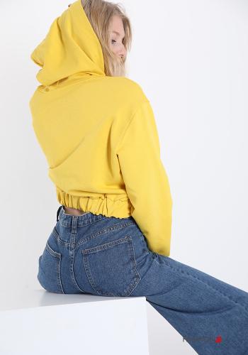 Sweatshirt in Cotton  hooded - ph 2