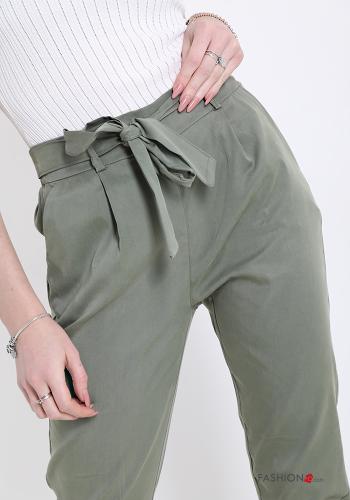 Pantalone con tasche con fiocco - ph 4