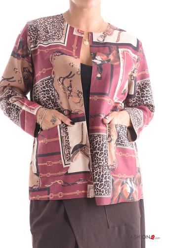 Spolverino camoscio con tasche - ph 1