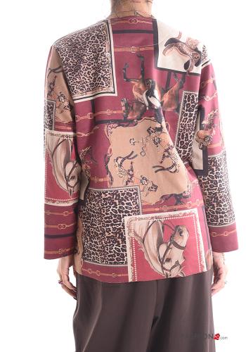 Spolverino camoscio con tasche - ph 2