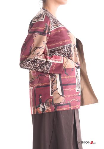 Spolverino camoscio con tasche - ph 3